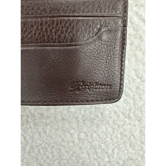 Brighton Womens Crossbody Bag Brown Patent Crocodile Print Snap Flap Card Slot M - Picture 10 of 12